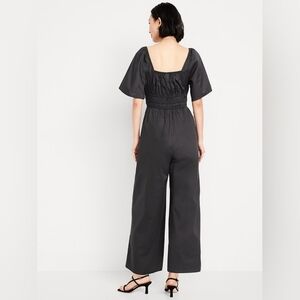 Old Navy Black Wide-Leg Jumpsuit